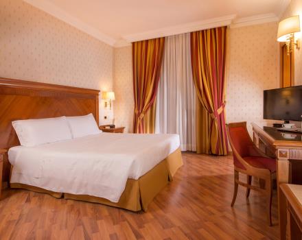 Discover the rooms of our 4 star hotel in Viterbo!